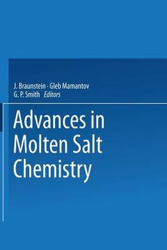 portada Advances in Molten Salt Chemistry: Volume 2 (in English)