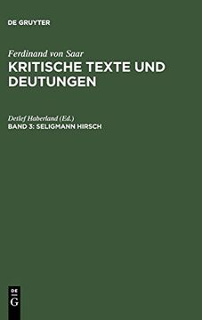 portada Seligmann Hirsch (en Alemán)