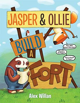 portada Jasper & Ollie Build a Fort (en Inglés)