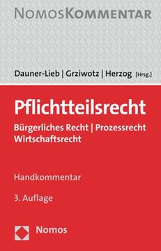 portada Pflichtteilsrecht: Burgerliches Recht - Prozessrecht - Wirtschaftsrecht -Language: German (en Alemán)
