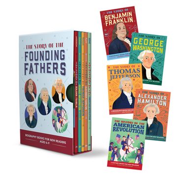 portada The Story of the Founding Fathers 5 Book Box Set: Inspiring Biographies for Young Readers (en Inglés)