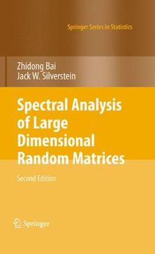 portada spectral analysis of large dimensional random matrices (en Inglés)