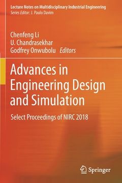 portada Advances in Engineering Design and Simulation: Select Proceedings of Nirc 2018 (en Inglés)