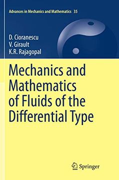 portada Mechanics and Mathematics of Fluids of the Differential Type (en Inglés)