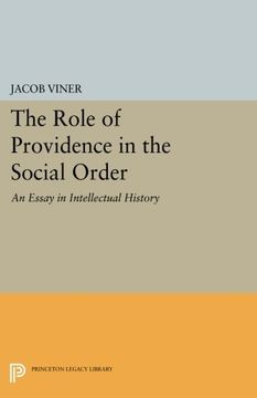 portada The Role of Providence in the Social Order: An Essay in Intellectual History (Princeton Legacy Library) (en Inglés)