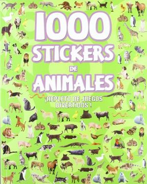portada 1000 stickers de animales