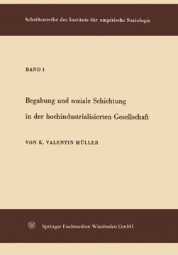 portada Begabung und soziale Schichtung in der hochindustrialisierten Gesellschaft (Schriftenreihe des Instituts für empirische Soziologie) (German Edition)