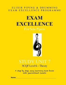 portada Exam Excellence for Solo Pipers: Study Unit 7 (en Inglés)