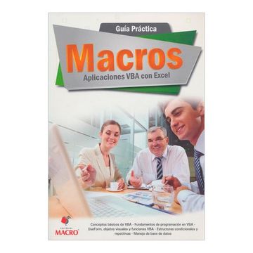 portada Guia Practica Macros Aplicaciones vba con Excel