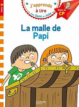 portada Sami et Julie cp Niveau 1 la Malle de Papi (in French)