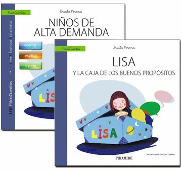 portada Guía: Niños de Alta Demanda + Cuento: Lisa y la Caja de los Buenos Propósitos