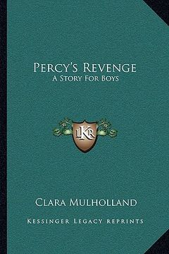 portada percy's revenge: a story for boys (en Inglés)