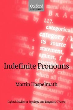 portada Indefinite Pronouns (Oxford Studies in Typology and Linguistic Theory) (en Inglés)