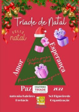 portada Tríade de Natal de Vários Autores(Clube de Autores - Pensática, Unipessoal) (in Portuguese)