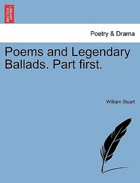 portada poems and legendary ballads. part first.