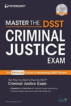 portada Master the Dsst Criminal Justice Exam (in English)