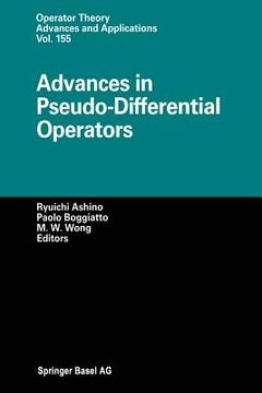 portada Advances in Pseudo-Differential Operators (en Inglés)