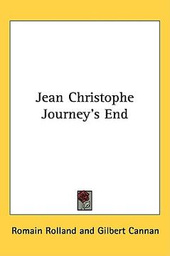 portada jean christophe journey's end (in English)