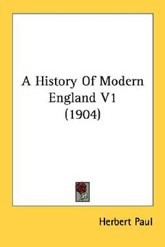 portada a history of modern england v1 (1904) (en Inglés)