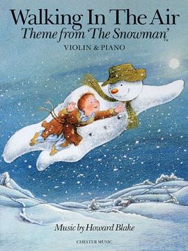 portada walking in the air, violin & piano: theme from 'the snowman' (en Inglés)