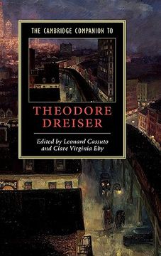 portada The Cambridge Companion to Theodore Dreiser Hardback (Cambridge Companions to Literature) (en Inglés)