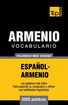 portada Vocabulario Español-Armenio - 5000 Palabras más Usadas: 36 (Spanish Collection)