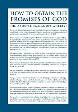 portada how to obtain the promises of god (en Inglés)