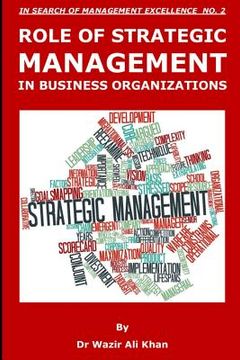 portada Role of Strategic Management in Business Organizations (en Inglés)