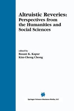 portada Altruistic Reveries: Perspectives from the Humanities and Social Sciences (en Inglés)