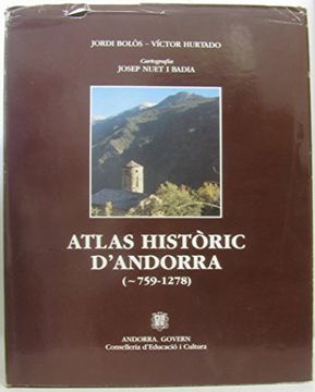 portada Atlas Historic D'andorra (759-1278).