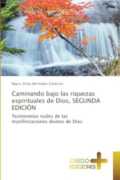 portada Caminando Bajo las Riquezas Espirituales de Dios, Segunda Edición (in Spanish)