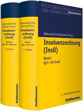 portada Insolvenzordnung (Inso): 2 Bande Im Schuber (en Alemán)