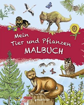 portada Mein Tier und Pflanzen Malbuch (en Alemán)