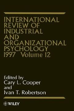 portada international review of industrial and organizational psychology, 1997 (en Inglés)