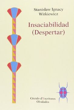 portada Insaciabilidad: despertar (in Spanish)