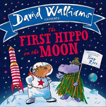 portada The First Hippo on the Moon (en Inglés)