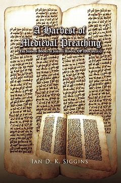 portada a harvest of medieval preaching (en Inglés)