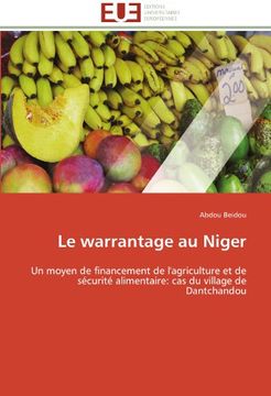 portada Le Warrantage Au Niger