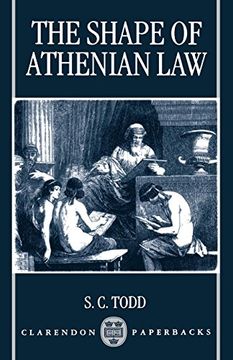 portada The Shape of Athenian law (Clarendon Paperbacks) (in English)