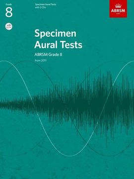 portada Specimen Aural Tests, Grade 8 with 2 CDs: new edition from 2011 (Specimen Aural Tests (ABRSM))