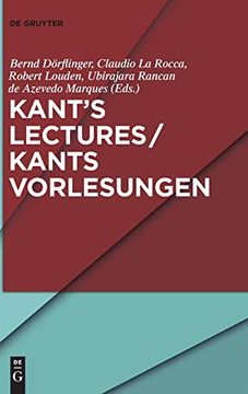 portada Kant's Lectures (en Inglés)