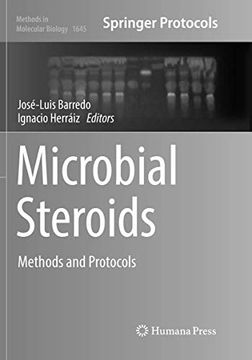 portada Microbial Steroids: Methods and Protocols (Methods in Molecular Biology, 1645) (en Inglés)
