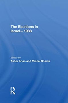 portada The Elections in Israel1988 (en Inglés)