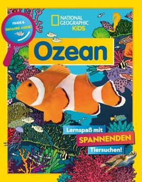 portada Ozean. Lernspaß mit Spannenden Tiersuchen! Entdecke Mehr als 250 Meeresbewohner in Ihren Lebensräumen