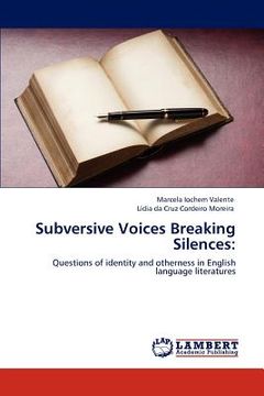 portada subversive voices breaking silences (en Inglés)