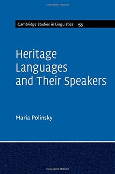 portada Heritage Languages and Their Speakers (Cambridge Studies in Linguistics) (en Inglés)