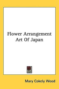 portada flower arrangement art of japan (en Inglés)