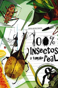 portada 100% Insectos a Tamaño Real (in Spanish)
