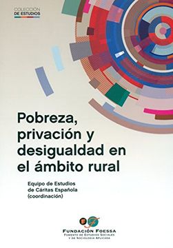 portada Pobreza, privación y desigualdad en el ámbito rural (Foessa. Estudios)