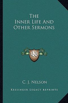 portada the inner life and other sermons (in English)